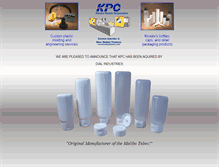 Tablet Screenshot of kondorplastics.com